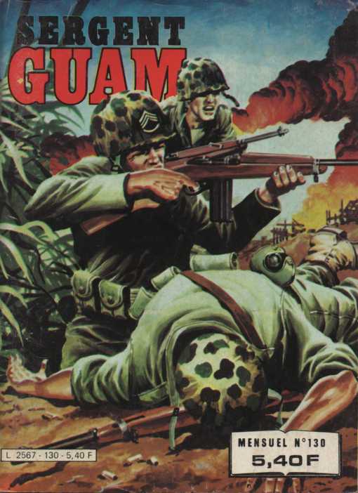 Scan de la Couverture Sergent Guam n 130